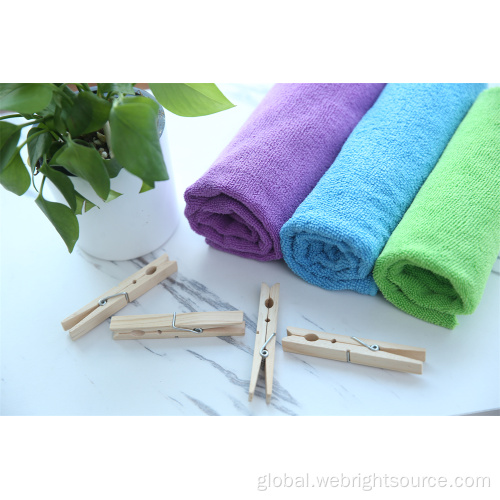 Microfiber Multi-Terry Cloth Purple Microfiber Cleaning Cloth Supplier